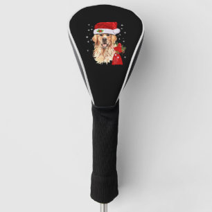 Golden Retriever Christmas Funny Christmas Gift Golf Head Cover