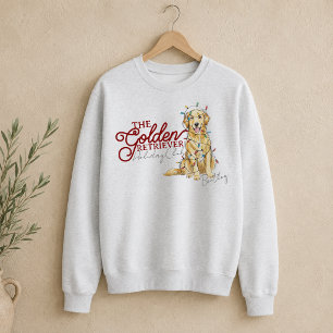 Golden Retriever Christmas Holiday Sweatshirt