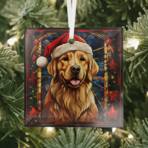 Golden Retriever Christmas Ornament