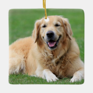 Golden Retriever Christmas Ornament