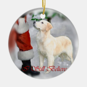 Golden Retriever Christmas Ornament