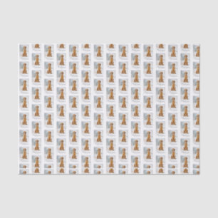Golden Retriever Christmas Tissue Paper