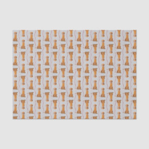 Golden Retriever Christmas Tissue Paper