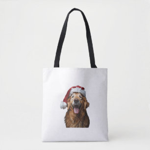Golden Retriever Christmas  Tote Bag