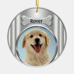 Golden Retriever Christmas Tree Ornaments