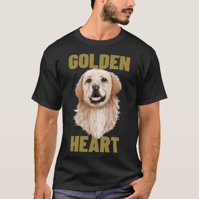 Golden Retriever Classic 504 T-Shirt (Front)