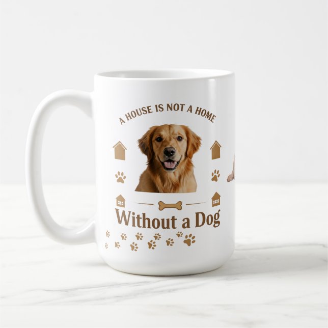 Golden Retriever Classic Mug (Left)