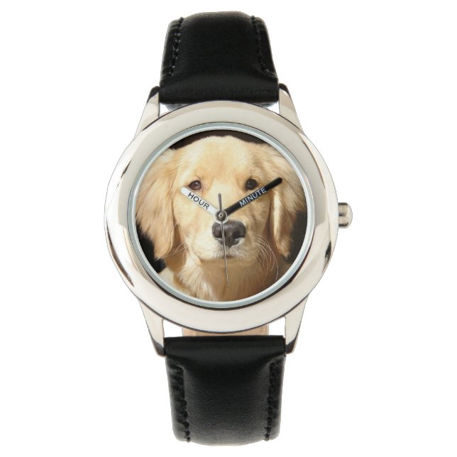Golden Retriever Closeup Watch (Front)