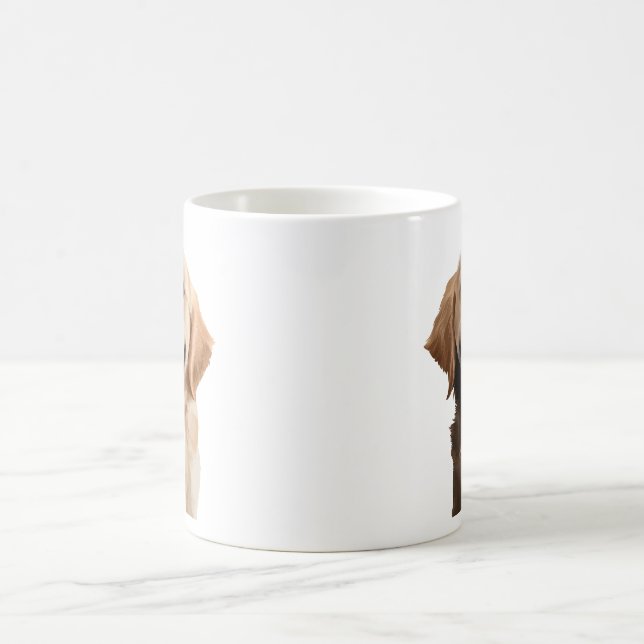Golden Retriever Coffee Mug (Center)