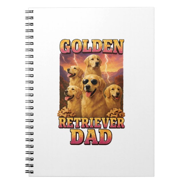 Golden Retriever Copy Copy Copy Notebook (Front)