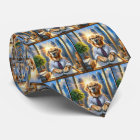 Golden Retriever Corporate Businessman