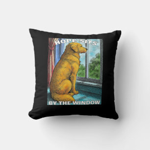 golden retriever cushion