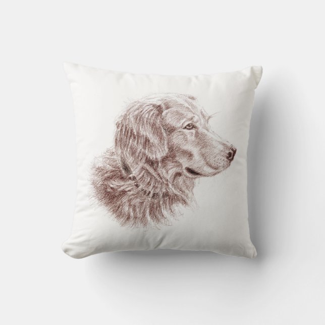 Golden Retriever Cushion (Front)