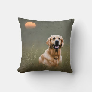 Golden Retriever Cushion