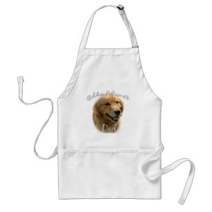 Golden Retriever Dad 2 Standard Apron