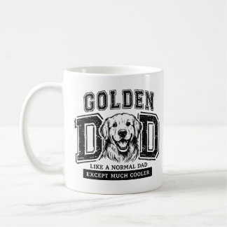 Golden Retriever Dad   Coffee Mug