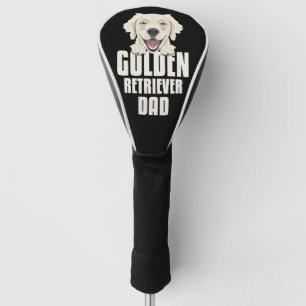 Golden Retriever Dad, Dog Dad Golf Head Cover