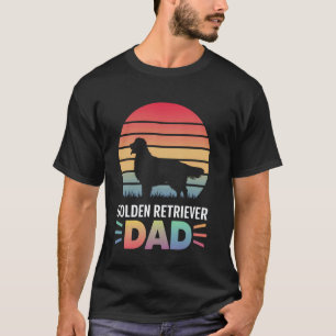 Golden Retriever Dad Funny Golden Retriever T-Shirt