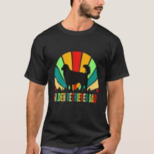 Golden Retriever Dad Golden Retriever T-Shirt