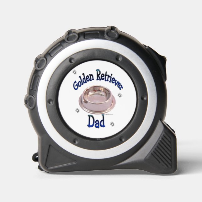 Golden Retriever Dad Keychain 1 (Front)