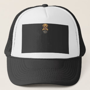 Golden Retriever Dad Vintage Engraving Trucker Hat