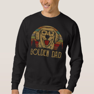 Golden Retriever Dad Vintage Sweatshirt