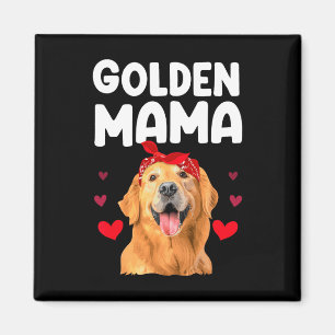 Golden Retriever Design For Mum Women Golden Retri Magnet