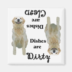 Golden Retriever Dishwasher Magnet