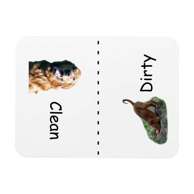 Golden Retriever Dishwasher Magnet (Horizontal)