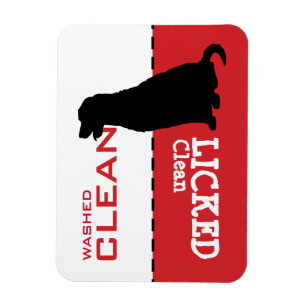 Golden Retriever Dishwasher Magnet Sign
