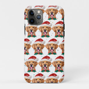 Golden Retriever Dog Breed Christmas iPhone 11 Pro Case