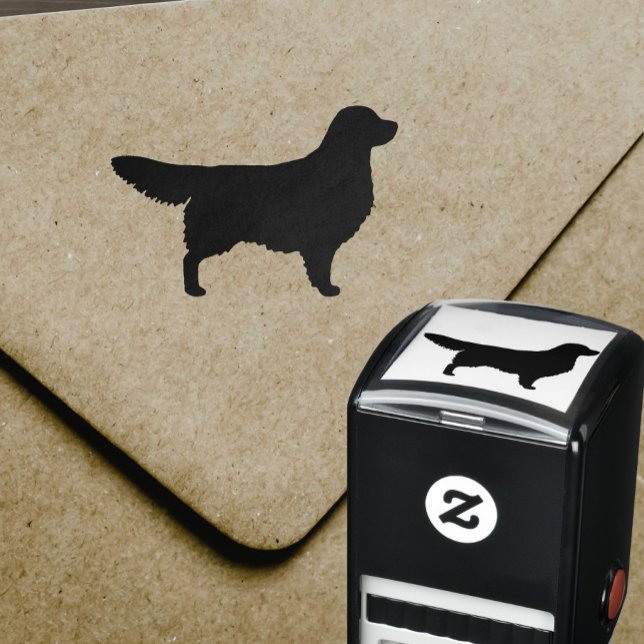 Golden Retriever Dog Breed Silhouette Self-inking Stamp (Creator Uploaded)