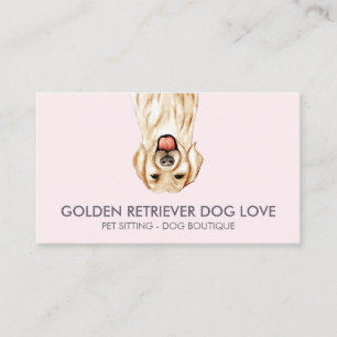 Golden Retriever Dog Business Card