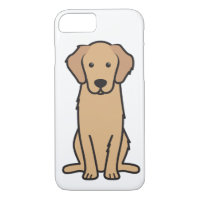 Golden Retriever Dog Cartoon