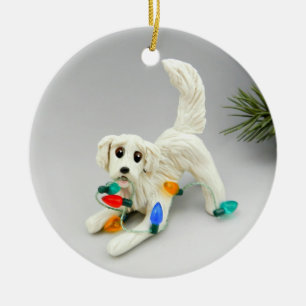 Golden Retriever Dog Christmas Ornament