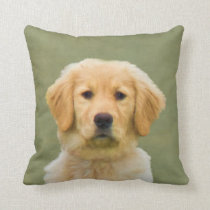 Golden Retriever Dog Cushion