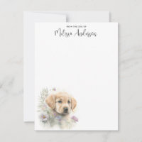 Golden Retriever Dog Cute Puppy Personalised