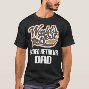 Golden Retriever Dog Dad Pet Gift  T-Shirt