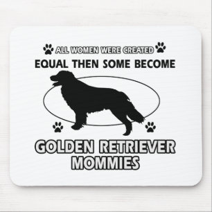 Golden Retriever dog designs Mouse Mat