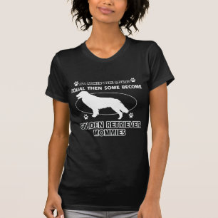 Golden Retriever dog designs T-Shirt