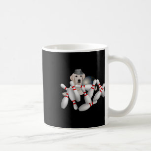 Golden Retriever Dog Dogs Pin Bowling Coffee Mug