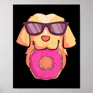 Golden Retriever Dog Dos Party Gifts Shirt Women Poster