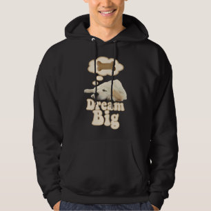 Golden Retriever Dog Dream Big Hoodie