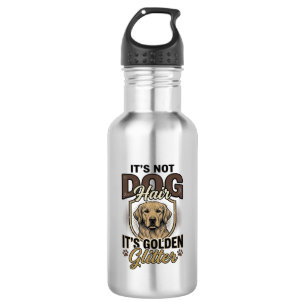 Golden Retriever Dog Hair Vintage Funny Shirt Desi 532 Ml Water Bottle