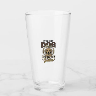 Golden Retriever Dog Hair Vintage Funny Shirt Desi Glass