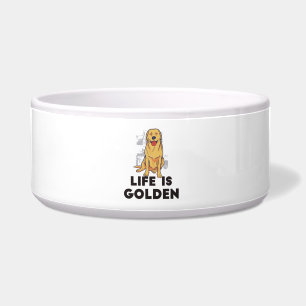 Golden Retriever Dog - Life Is Golden