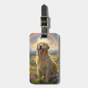 Golden Retriever Dog Luggage Tags