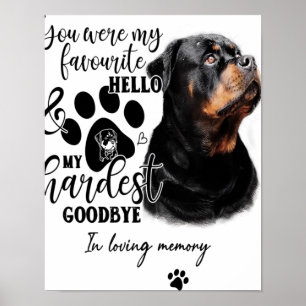 Golden Retriever Dog Owner Birthday Gift Dog Quote Poster