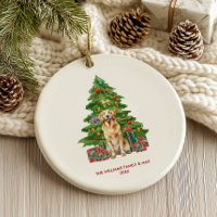 Golden Retriever Dog Personalised Christmas