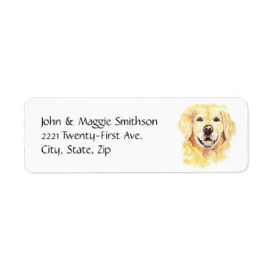 Golden Retriever Dog Pet Animal watercolor